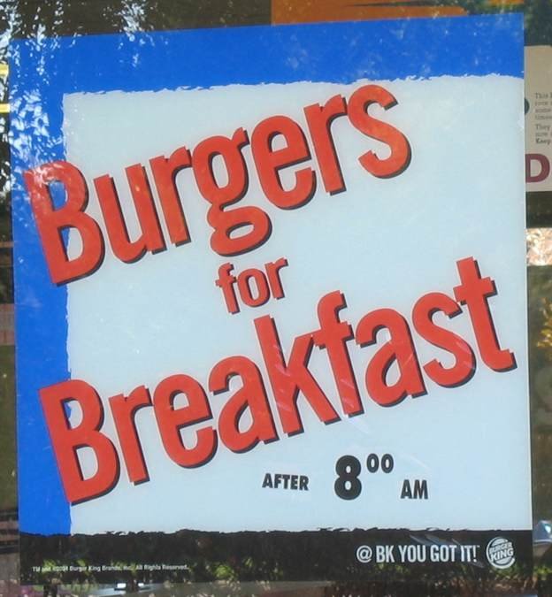 Burger King Breakfast Menu with Prices (2026)