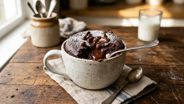 Moist Chocolate Mug Cake in Microwave: Quick 2-Minute Dessert (2026)